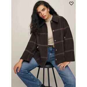 Reformation Rocky Oversized Shirt Jacket L